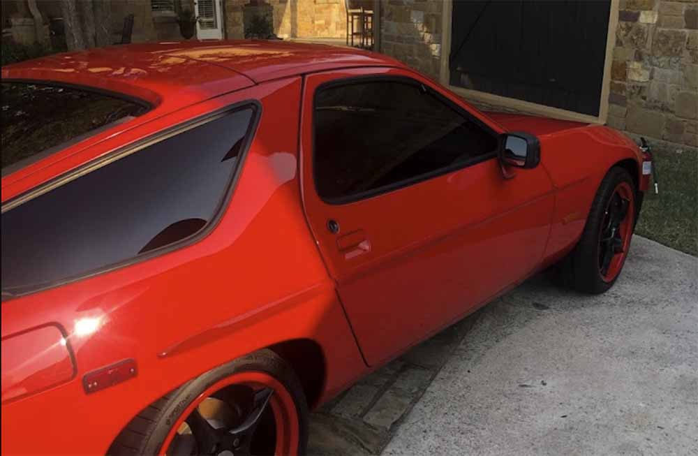 David Engle-red porsche 928 repair